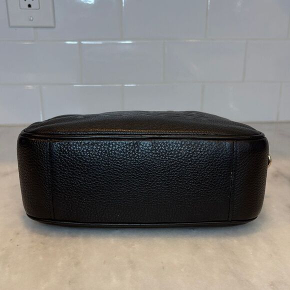 Coach Crossbody Bag Purse Handbag Leather Embossed Horse & Carriage Jes Pebbled - Picture 9 of 16